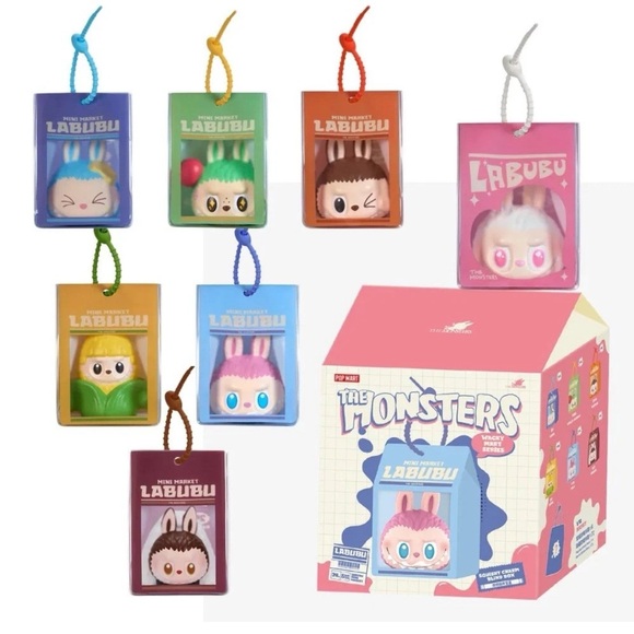 POP MART 100% Authentic Labubu The Monsters Wacky Mart Series YAKITORI Squishy - Picture 10 of 14